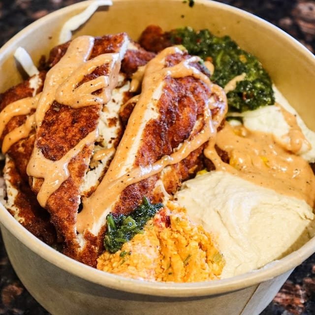 Crispy Chicken Bowl.