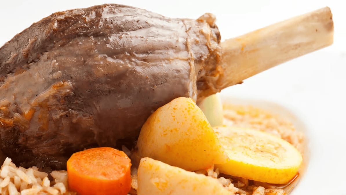 Lamb Shank.